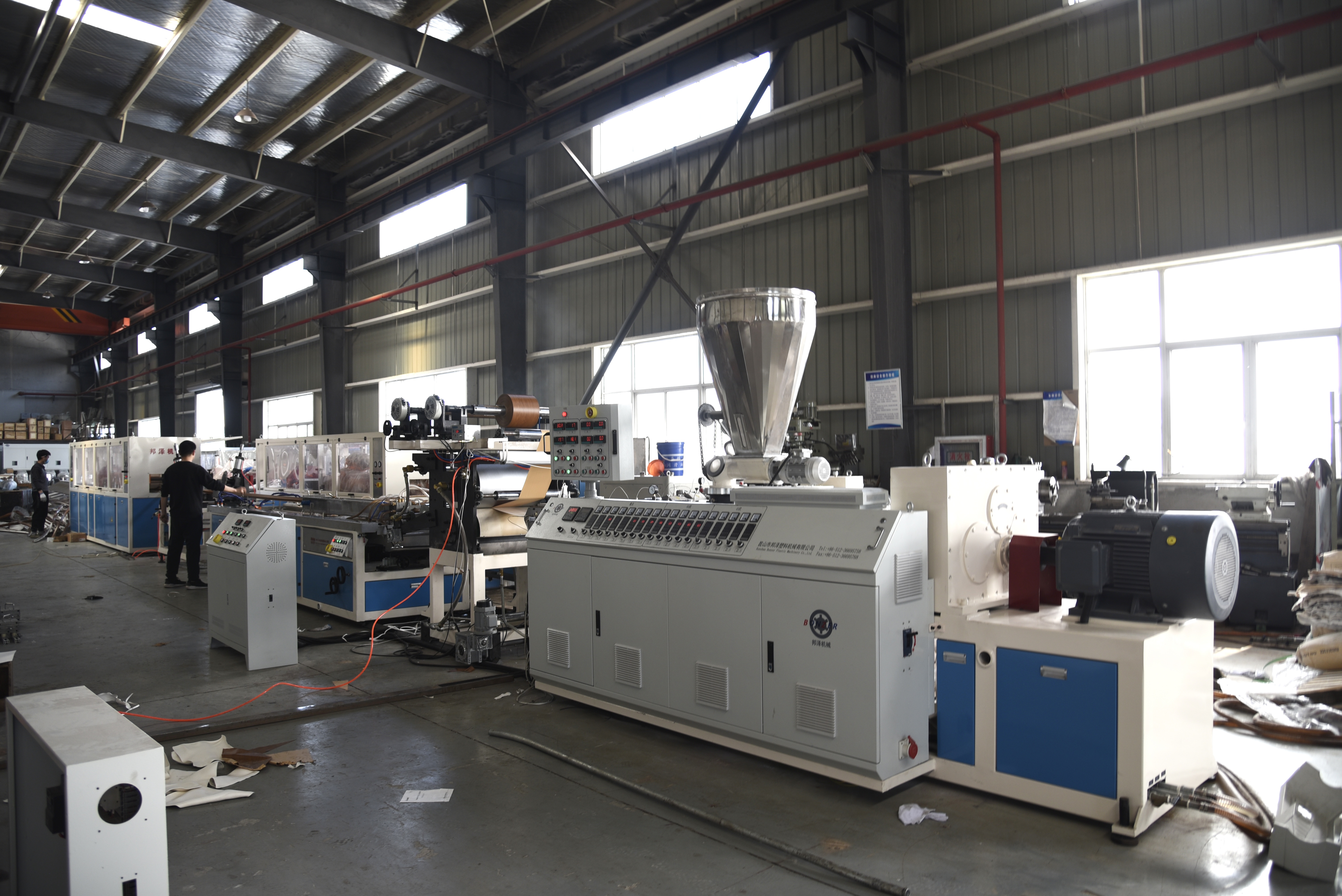 PVC Soffit Panel Extrusion Line